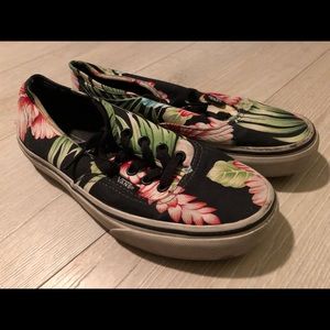 Floral Vans